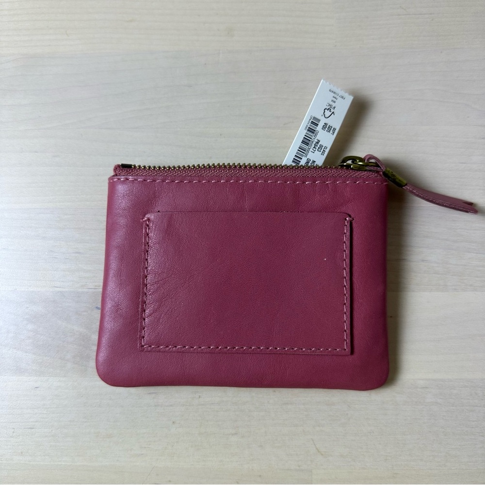 Madewell The Leather Pocket Pouch Wallet